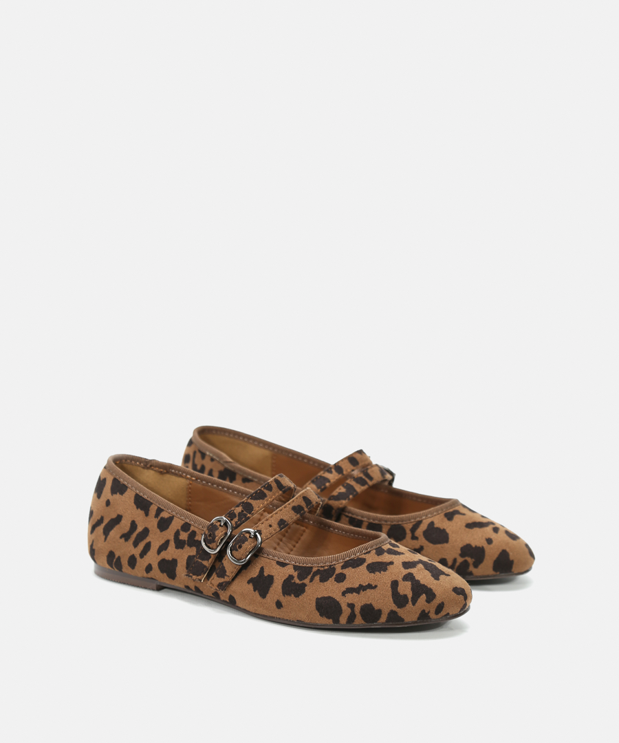 Bailarinas print leopardo image number null